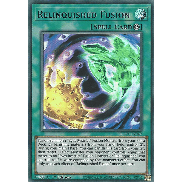 Relinquished Fusion - LDS1-EN049 - Ultra Rara 3