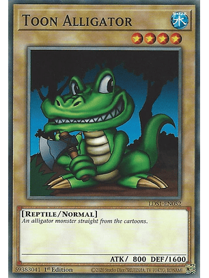 Toon Alligator - LDS1-EN052 - Common 