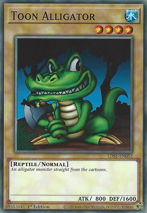 Toon Alligator - LDS1-EN052 - Common 