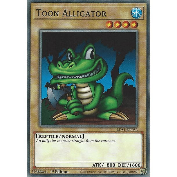 Toon Alligator - LDS1-EN052 - Common 