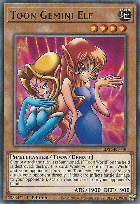 Toon Gemini Elf - LDS1-EN059 - Common 