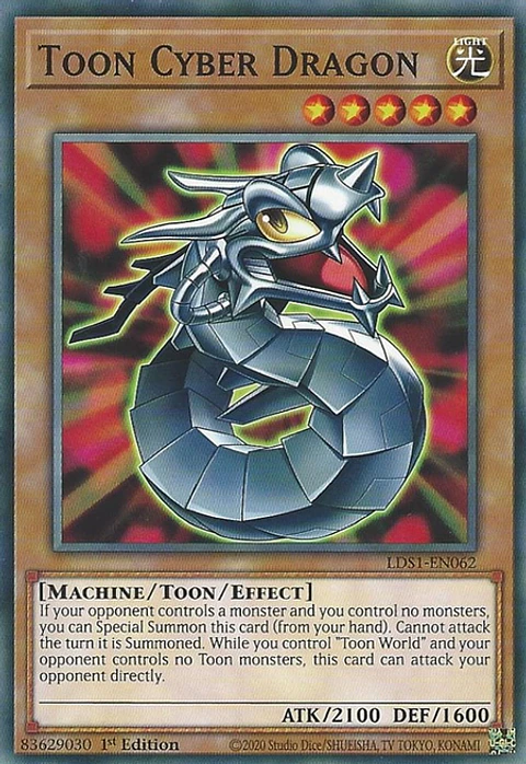 Toon Cyber Dragon - LDS1-EN062 - Common 