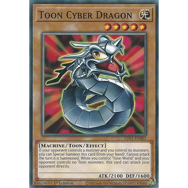 Toon Cyber Dragon - LDS1-EN062 - Common 