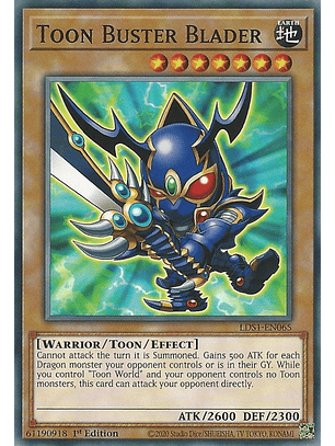 Toon Buster Blader - LDS1-EN065 - Common 