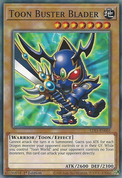 Toon Buster Blader - LDS1-EN065 - Common 