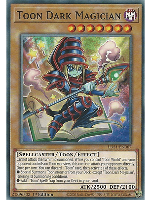 Toon Dark Magician - LDS1-EN067 - Common 