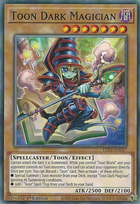 Toon Dark Magician - LDS1-EN067 - Common 