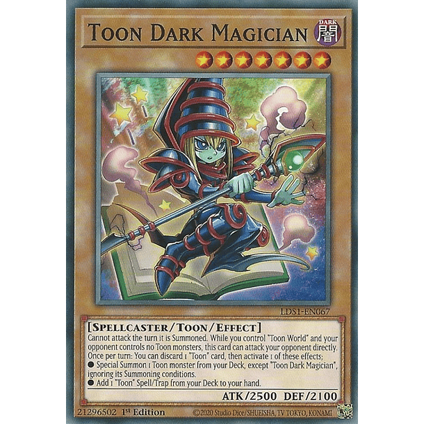 Toon Dark Magician - LDS1-EN067 - Common 