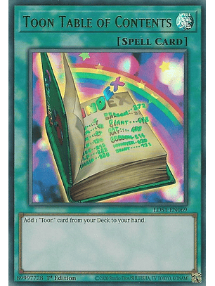 Toon Table of Contents - LDS1-EN069 - Ultra Rare