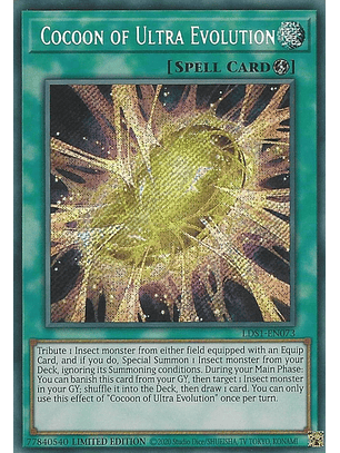Cocoon of Ultra Evolution - LDS1-EN073 - Secret Rare