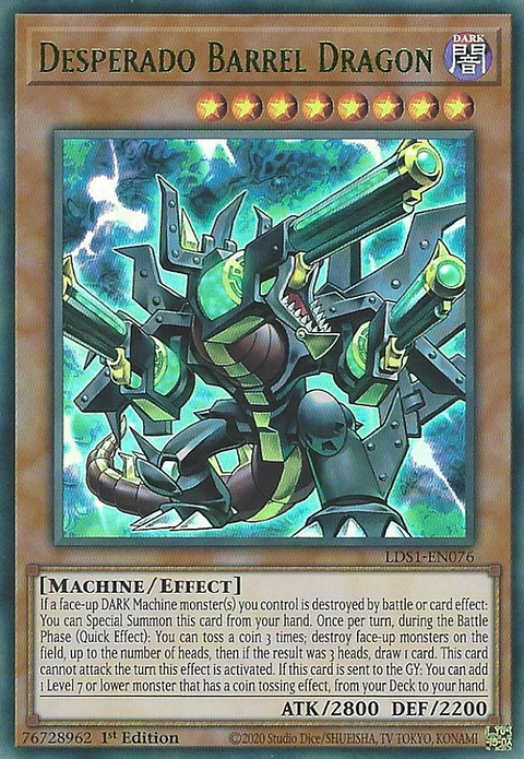 Desperado Barrel Dragon - LDS1-EN076 - Ultra Rare