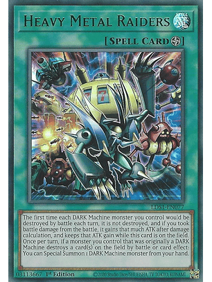 Heavy Metal Raiders - LDS1-EN077 - Ultra Rare