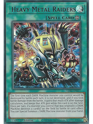 Heavy Metal Raiders - LDS1-EN077 - Ultra Rare