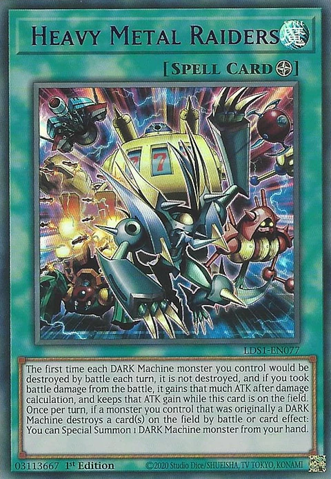 Heavy Metal Raiders - LDS1-EN077 - Ultra Rare