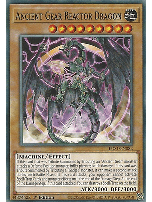 Ancient Gear Reactor Dragon - LDS1-EN082 - Common 