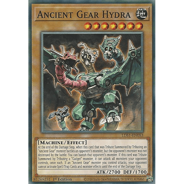 Ancient Gear Hydra - LDS1-EN083 - Common 