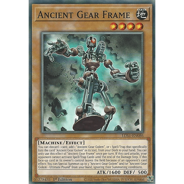 Ancient Gear Frame - LDS1-EN086 - Common 