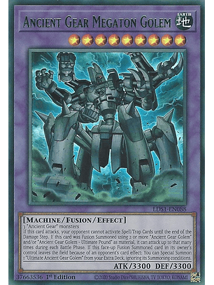 Ancient Gear Megaton Golem - LDS1-EN088 - Ultra Rare