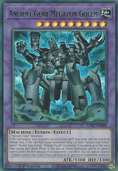 Ancient Gear Megaton Golem - LDS1-EN088 - Ultra Rare