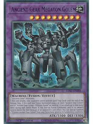 Ancient Gear Megaton Golem - LDS1-EN088 - Ultra Rare