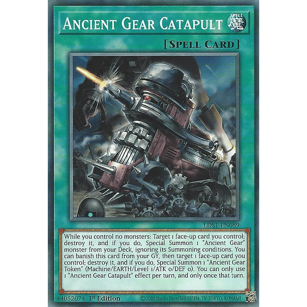 Ancient Gear Catapult - LDS1-EN089 - Common 