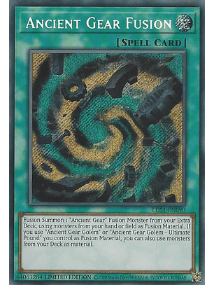 Ancient Gear Fusion - LDS1-EN090 - Secret Rare