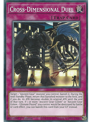 Cross-Dimensional Duel - LDS1-EN091 - Common 
