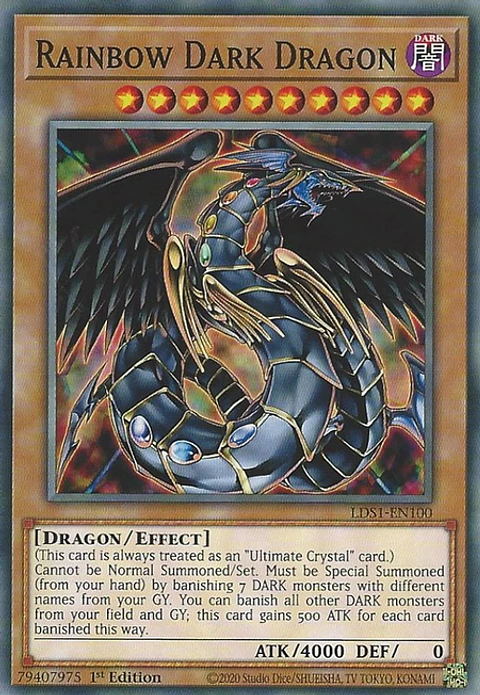Rainbow Dark Dragon - LDS1-EN100 - Common 