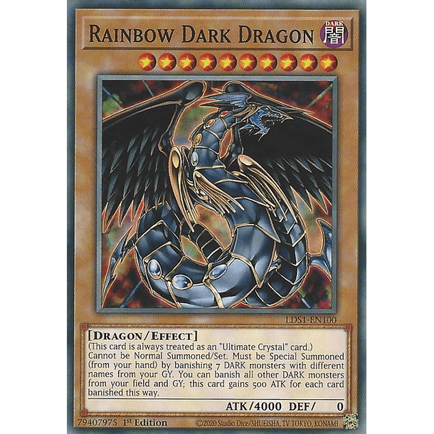 Rainbow Dark Dragon - LDS1-EN100 - Common 
