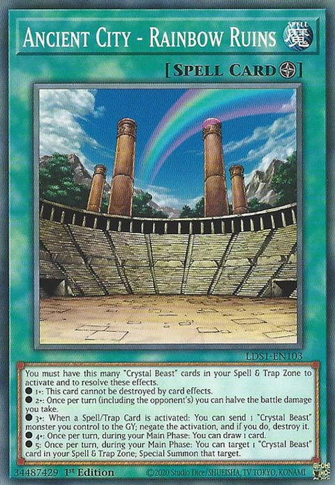 Ancient City - Rainbow Ruins - LDS1-EN103 - Common 