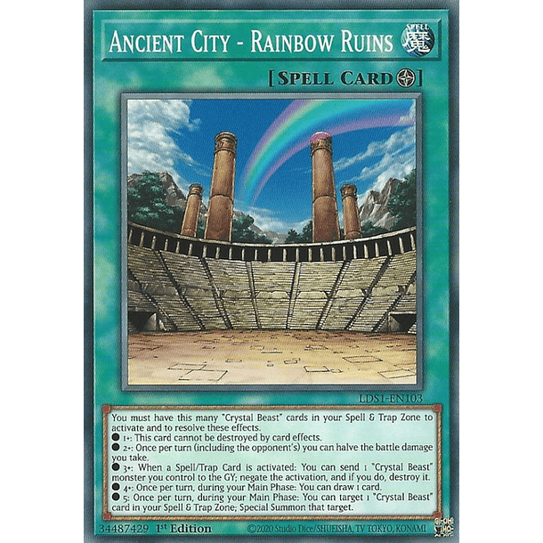 Ancient City - Rainbow Ruins - LDS1-EN103 - Common 