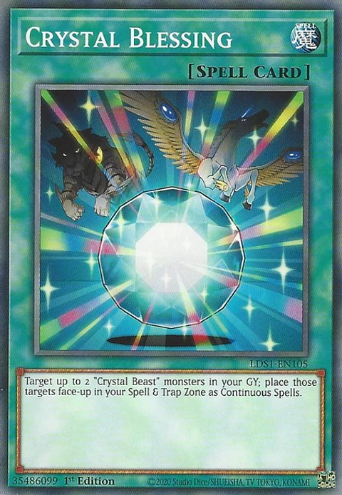 Crystal Blessing - LDS1-EN105 - Common 