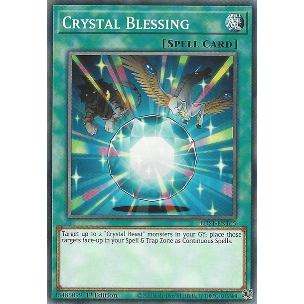 Crystal Blessing - LDS1-EN105 - Common 