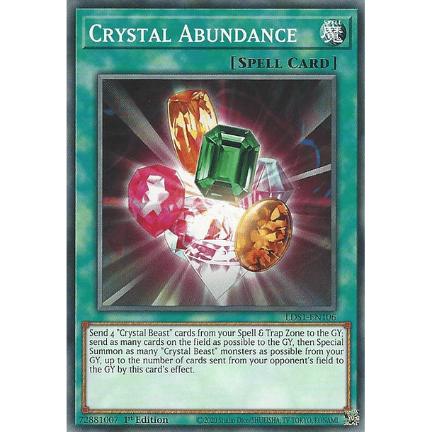 Crystal Abundance - LDS1-EN106 - Common 