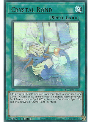 Crystal Bond - LDS1-EN112 - Ultra Rare (ESPAÑOL)