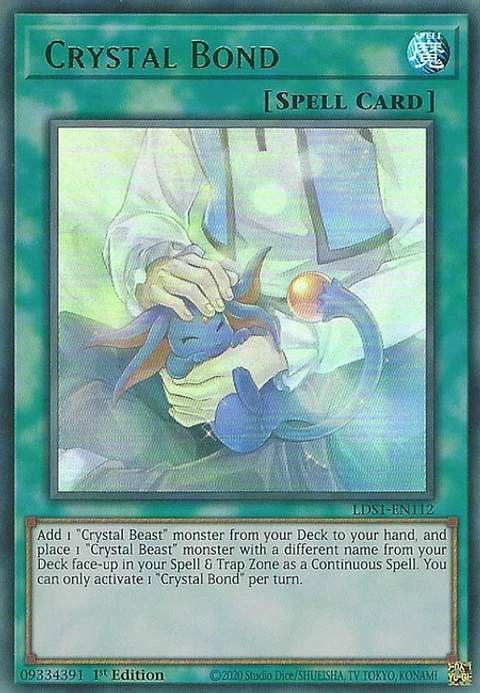 Crystal Bond - LDS1-EN112 - Ultra Rare (ESPAÑOL)