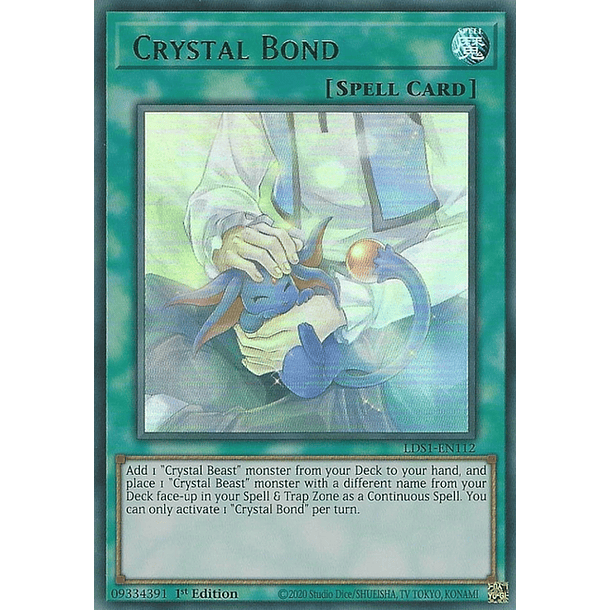 Crystal Bond - LDS1-EN112 - Ultra Rare (ESPAÑOL)