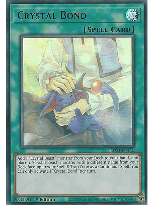 Crystal Bond - LDS1-EN112 - Ultra Rare (ESPAÑOL)