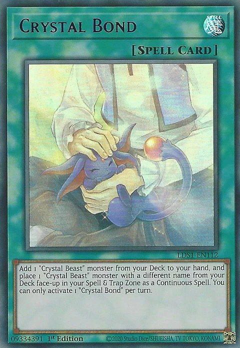 Crystal Bond - LDS1-EN112 - Ultra Rare (ESPAÑOL)