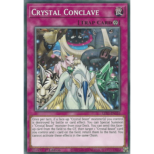 Crystal Conclave - LDS1-EN116 - Common 