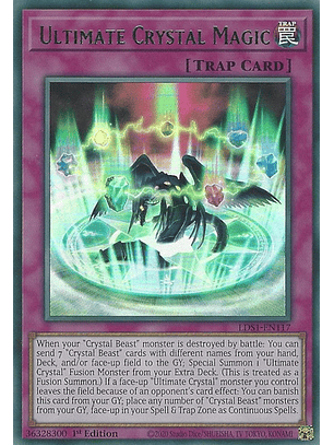 Ultimate Crystal Magic - LDS1-EN117 - Ultra Rare (español)