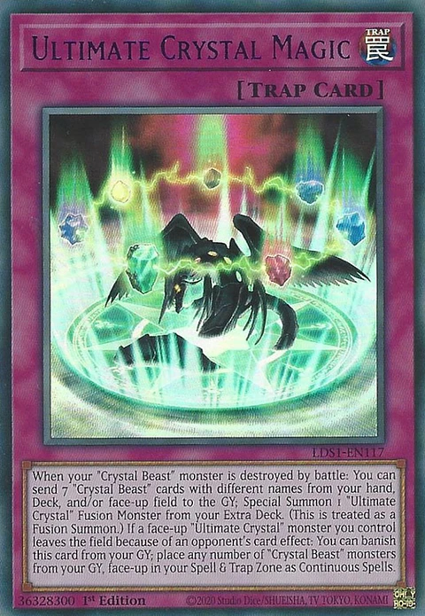 Ultimate Crystal Magic - LDS1-EN117 - Ultra Rare (español)