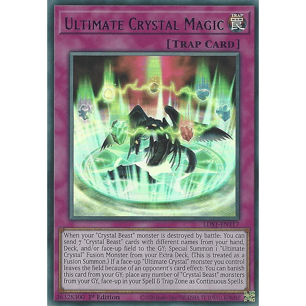 Ultimate Crystal Magic - LDS1-EN117 - Ultra Rare (español) 3