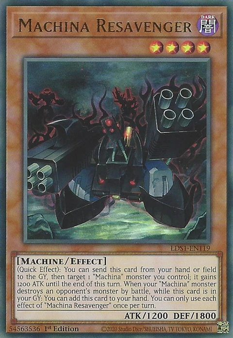 Machina Resavenger - LDS1-EN119 - Ultra Rare