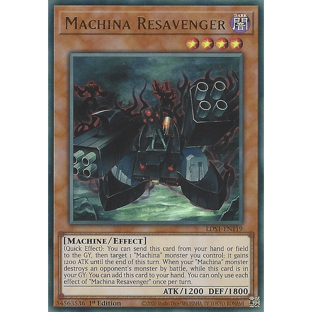 Machina Resavenger - LDS1-EN119 - Ultra Rare