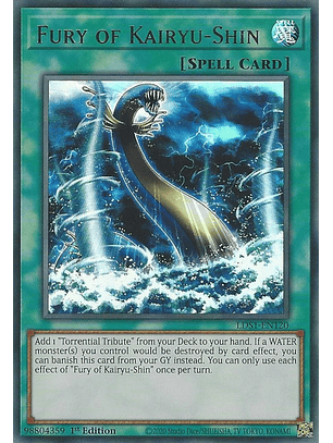 Fury of Kairyu-Shin - LDS1-EN120 - Ultra Rare
