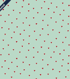 Coated Mint heart red