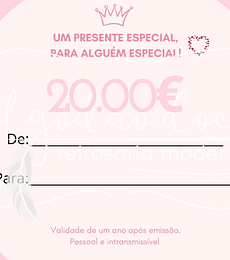 Cartão Oferta 20.00€