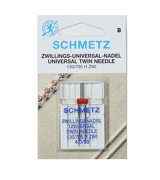 Agulha universal dupla SCHMETZ