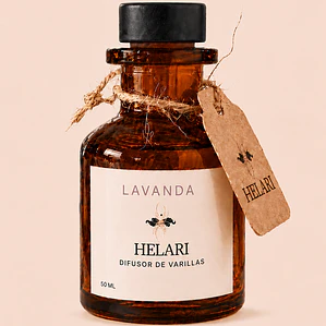 Difusor Ambiental con Varillas Lavanda